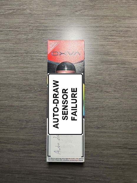Narrow box — label down the front